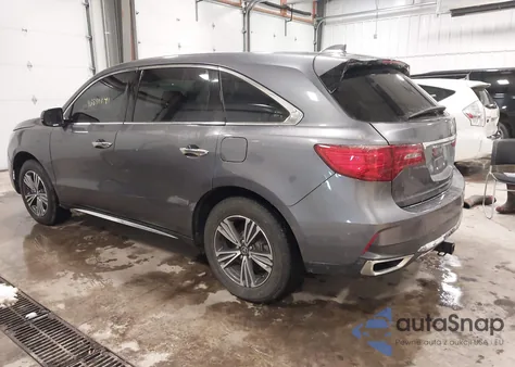 2018 Acura Mdx z USA, uszkodzony, nr VIN 5J8YD4H36JL017173